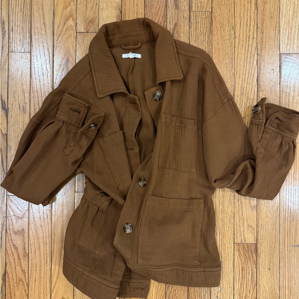Maurices Brown Utility Jacket for Women